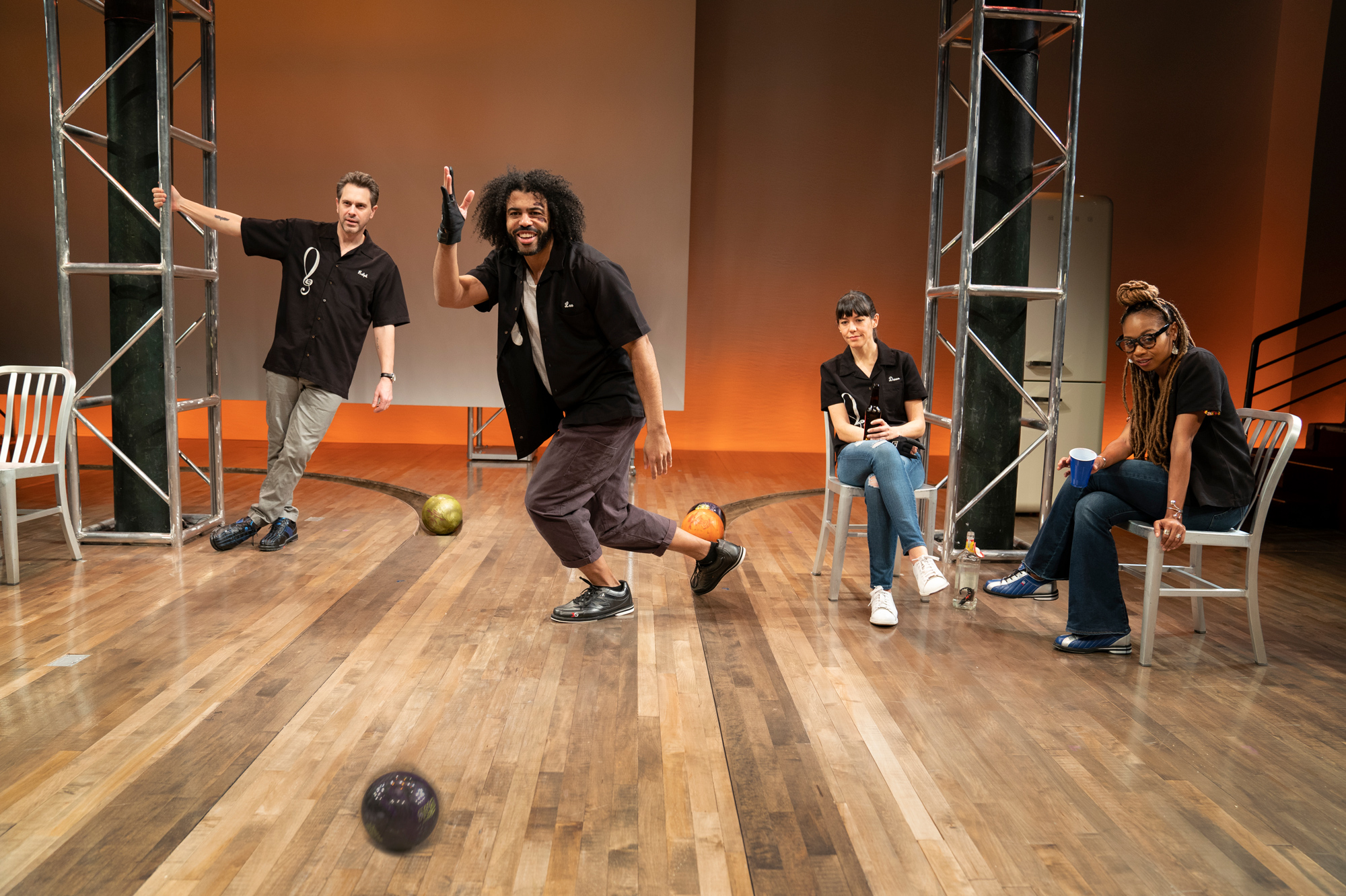 White Noise: Daveed Diggs, Sheria Irving, Thomas Sadoski and Zoe Winters