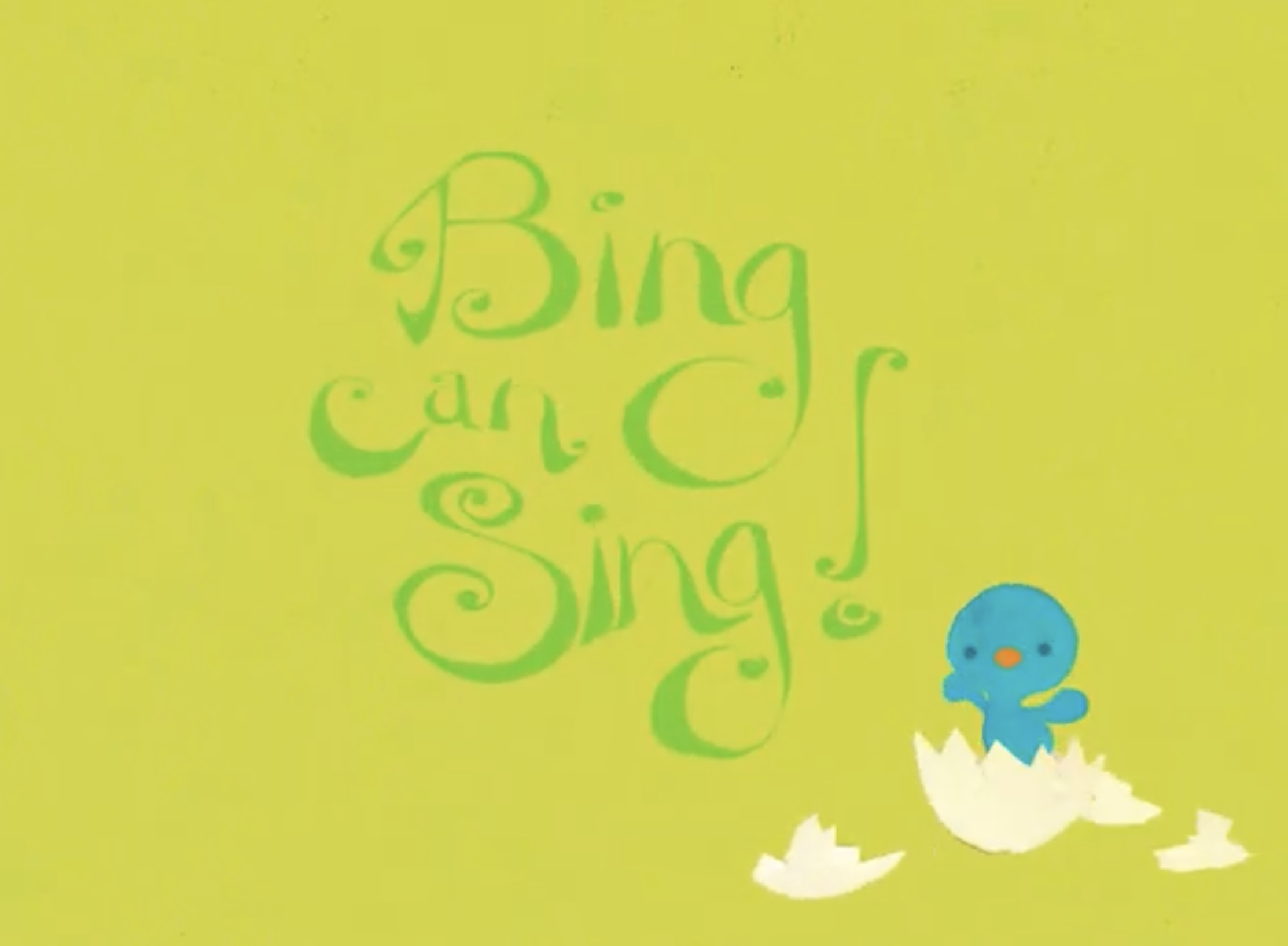 Bing Can Sing